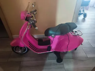 Moto Eléctrica Infantil Rosa