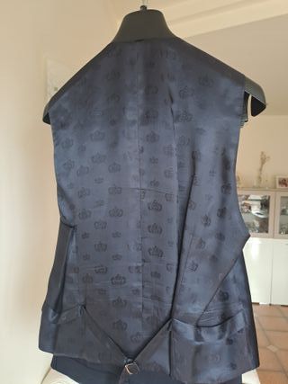 Abito da cerimonia Andrea Versali blu