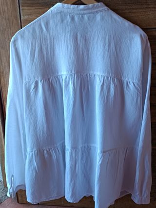 Blusa blanca Esprit mujer