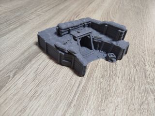 Entrada Trinchera Diorama 28mm Estilo Bolt Action