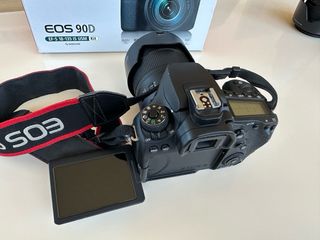 Kit Canon EOS 90D + Lente EFS 18-135mm