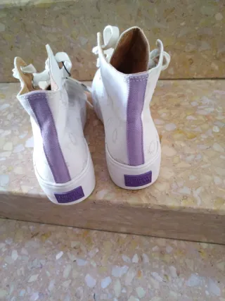 Zapatillas Bershka Blancas Talla 38