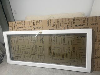 Puerta Cristal PVC Blanca