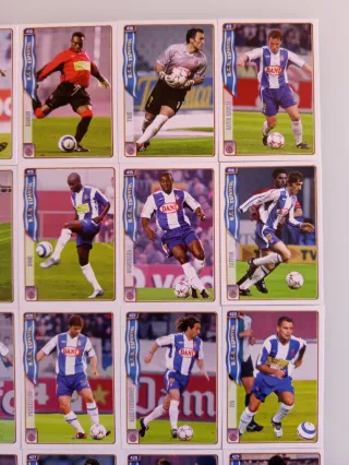 R.C.D. ESPANYOL - MUNDICROMO LAS FICHAS LIGA 2005
