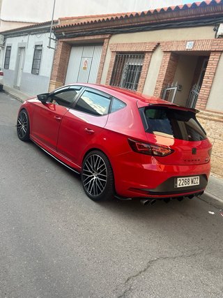 Llantas cupra perfomance.