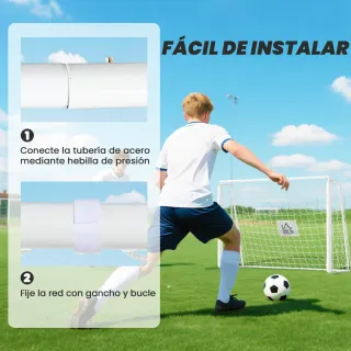 Portería de Fútbol con Red