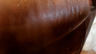 Sofá y 2 sillones de piel marrón negociable