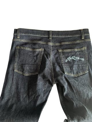 Jeans Alexander McQueen Uomo Tg 48
