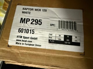Botas de esquí Head Raptor WCR 120 blancas 29.5