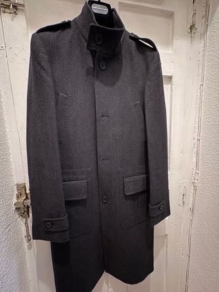 Abrigo Purificación García Gris Hombre