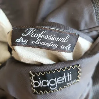 Americana Aquascutum x Biagetti Bologna Lana Gris