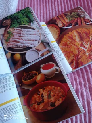 Libros de cocina 3 ediciónes