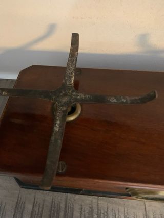 Antica Bilancia Ottone e Legno