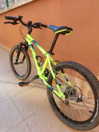 Bicicleta Infantil Rockrider 20 Amarilla