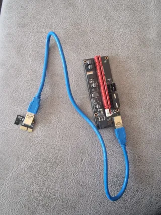 Placa Riser PCI-E a USB 3.0