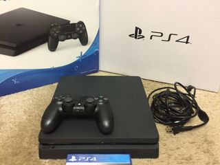 Consola PS4 Slim 1TB Negra garantía 3 años seguro