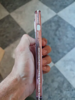 Custodia iPhone 13 Pro Max con diamanti