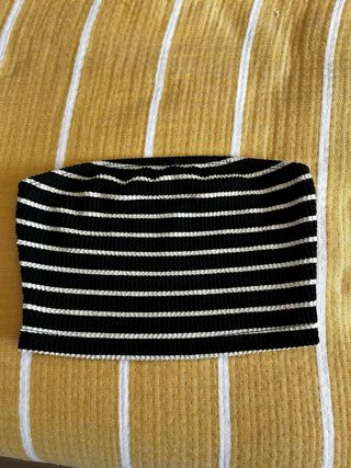 Top Muker rayas blanco y negro Talla XS