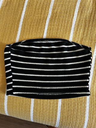 Top Muker rayas blanco y negro Talla XS