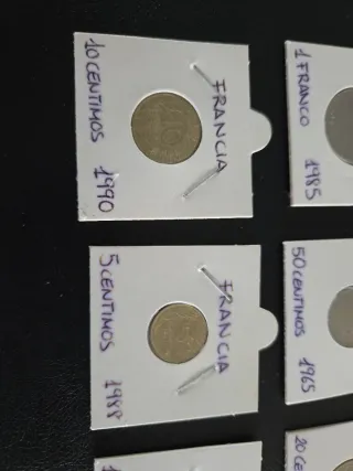 Serie monedas Francia