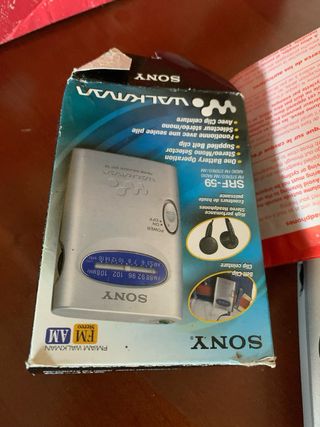 Radio portatile Sony Walkman SRF-59 + cuffie