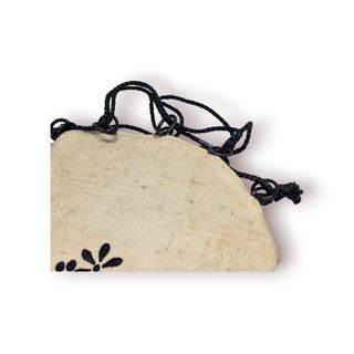 Bolsa Linho Cru Bordada à Mão