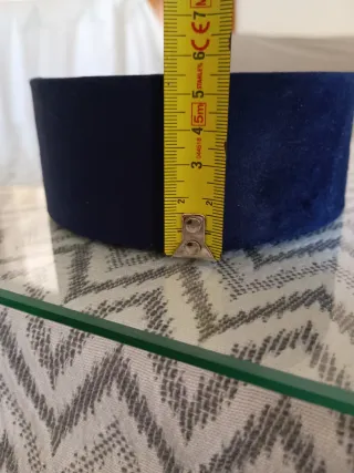 Joyero terciopelo con espejo