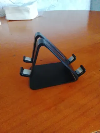 Soporte para móvil negro