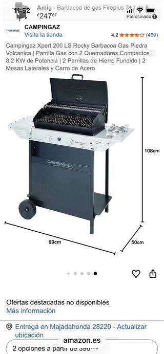 Barbacoa Campingaz Xpert 200LS Rocky