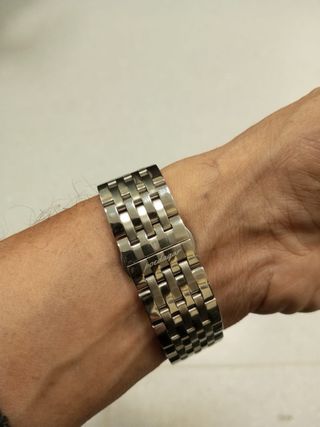 Reloj POEDAGAR Hombre Verde y Plateado