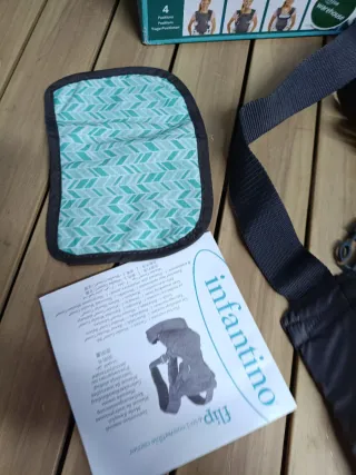 Infantino Mochila Portabebé Flip Advanced 4-en-1