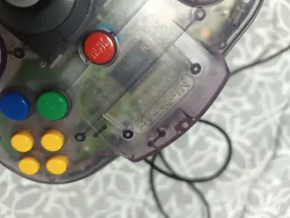 Mando Nintendo 64 Morado Translúcido