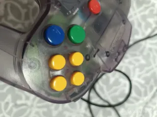 Mando Nintendo 64 Morado Translúcido