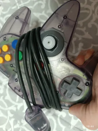 Mando Nintendo 64 Morado Translúcido