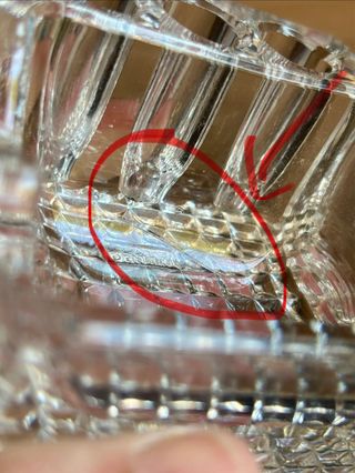 Porta Lápices Cristal Macizo