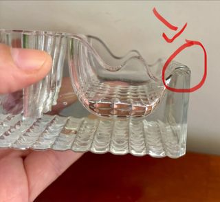 Porta Lápices Cristal Macizo