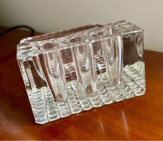 Porta Lápices Cristal Macizo