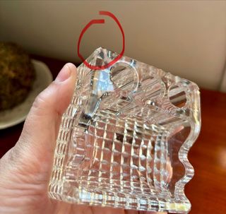 Porta Lápices Cristal Macizo