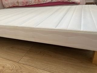 Base tapizada / somier cama 90