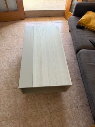 Mesa de centro elevable Japandi 110x60x40