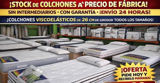 CANAPÉ + COLCHÓN OFERTA