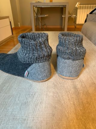 Zapatilla bota hombre Giesswein gris