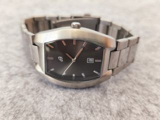 Relógio Aço Moderno - Novo Coleção