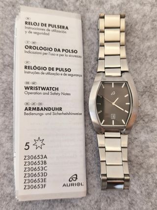 Relógio Aço Moderno - Novo Coleção