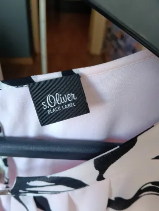 Blusón s.Oliver estampado floral