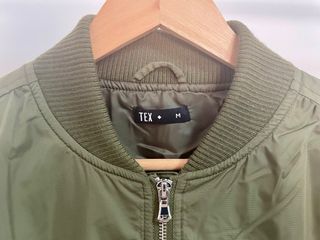 Chaqueta Bomber Verde Militar Talla M