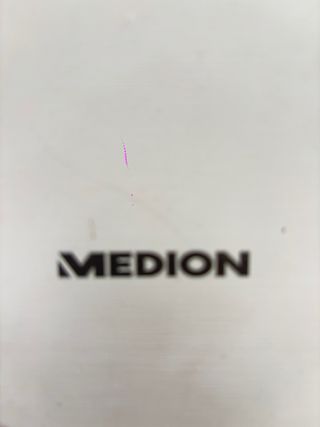 Portátil Medion Blanco y Negro