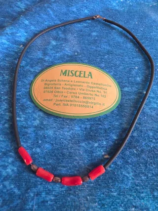 Collana Corallo Rosso Vero