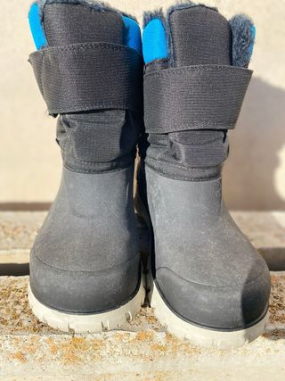 Botas de nieve niño talla 36. Usadas una vez