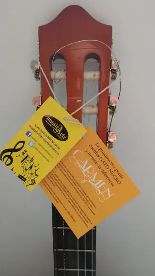Guitarra Clásica Carmen Funda Afinador Cejilla etc